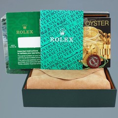1999 MINT Rolex Submariner Date 16610 Swiss Only Steel Black 40mm Watch Box