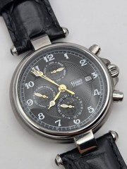 Stauer Noire Men’s Automatic Watch 27 Jewels 14587 – 38mm