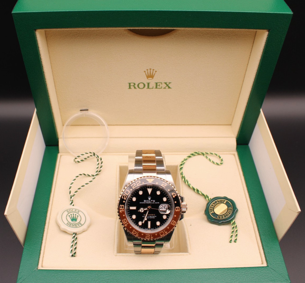 Rolex GMT-Master II Two-tone Oyster Bracelet – Rolex CPO – 126711CHNR – B&P