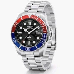 Invicta Pro Diver Isobar 50832 42mm Black Dial Pepsi Bezel Steel Men’s Watch