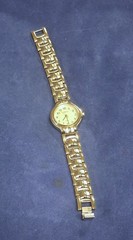 Vintage Carriage Quartz Watch Two Toned Never Worn New Battery Clean