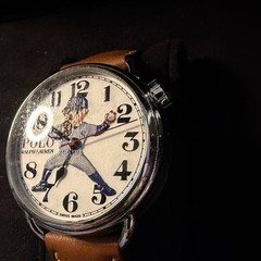 Polo Ralph Lauren Polo Bear NY Yankees 42mm Swiss Automatic Watch NEW Box MLB
