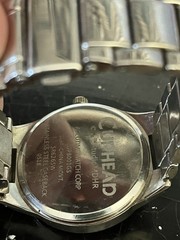 Accutime Cuphead Men’s Analog Quartz Watch 43mm Case StudioMDHR CUP8001GS
