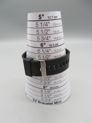 Curfew Quartz Watch Multicolor Numbers, White Bezel, Black Band, New Battery