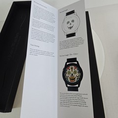 MR. JONES WATCHES THE LAST LAUGH XL TATTOO AUTO “RARE” MUST SEE UNIQUE WATCH