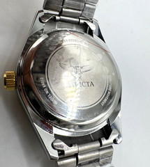 Invicta specialty Men’s Quartz 40 mm Green Dial Two-Tone Watch 69012