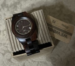 Women WeWood Born In Florence Dark Brown Watch – 100% Natural Wood