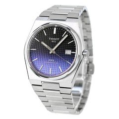 TISSOT PRX Powermatic T137.407.11.051.01 Black Stainless Mens Watch New in Box