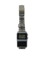 Casio DBC-611-1VT Silver Data Bank Calculator Watch