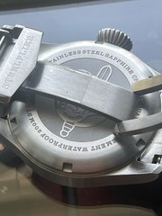 39MM STEELFLIER Pilot Quartz Watch Men’s 200M Waterproof Stainless Luminous