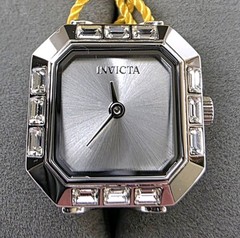 NEW Invicta Mini Angel Women’s Ring Watch – 21.5mm, Silver (49580)