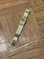 Vintage Seiko 17mm Women’s Mechanical Watch 11-7699 Red Dial – Japan Made RUNS