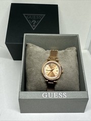 Guess U1009L3 Women’s Rose Gold Stainless Steel Analog Dial Quartz Watch XOB98