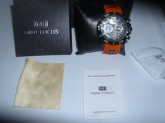 Men’s Watch – MF0349orang Orange Black Mini Focus