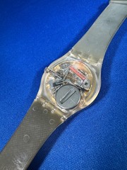 Vintage 1988 Swatch Watch GX102 “Golden Sphere” Original Extremely Rare, Nice!
