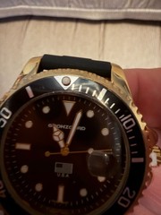 Goonzquad Quartz Black and Gold Watch