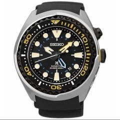 SEIKO ProspeX SUN021P1 Kinetic Diver 200m GMT Watch Sapphire 5M85 Rubber NOS Dat