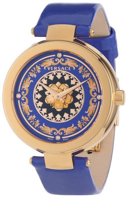 Versace Women’s VK6020013 Mystique Foulard Rose Gold Ion-Plated Diamond Watch