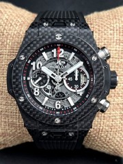 Hublot Big Bang Unico 411.QX.1170.RX Carbon Fiber 45mm E-warranty and Boxes