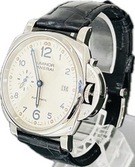 PANERAI Luminor Due 3Days Acciaio OP7169 PAM00906 Mens Watch Excellent A7098