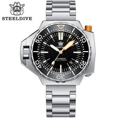 STEELDIVE SD1969 — 1200M NH35 Automatic Cushion-Case Dive Watch