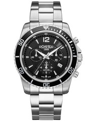 Roamer 862837 41 55 20 Mens Watch Nautic Chrono 100 Chronograph 43mm 10ATM