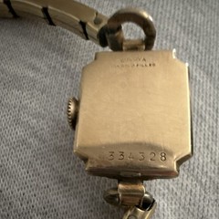 Vintage Bulova Ladies 10k Gold Filled Watch
