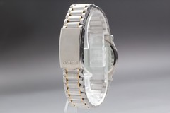 Vintage 1984 N MINT Seiko Chronos 9021-6050 Two-Tone Qartz Mens Watch JAPAN