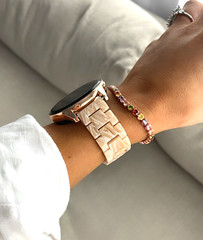 Watch Band for Samsung or Garmin Stainless Steel Clasp Metal Plastic 20mm 18mm