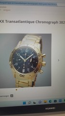 Breguet men automatic swiss made 18k rosegold, Fullgold, Chronograph, Fullset