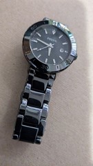 Fossil CE1029 Mini Allie Ceramic Unisex Watch | All-Black Stainless Steel Analog
