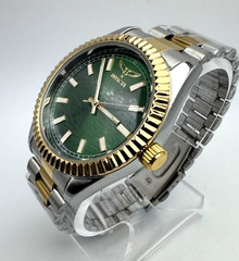 Invicta specialty Men’s Quartz 40 mm Green Dial Two-Tone Watch 69012