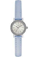 GUESS W0885L2,Ladies Dress,Stainless Steel,Silver-Tone,Crystal Accented Bezel
