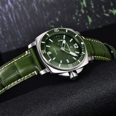 Pagani Design PD-1820 Leather Green Automatic Men’s Watch