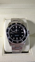 Rolex Submariner 14060 “No Date” 2-Liner Tritium Dial SS Unpolished (no box)