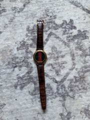 Gucci 3000M Gold Dial Quartz Wrist Watch Vintage, Condition Unknown