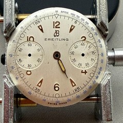 Breitling Premier Ref 790 or 789 Chronograph SINGER DIAL Circa 1948