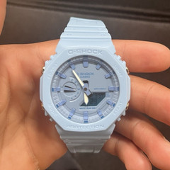 Casio G-SHOCK Blue Analog-Digital Quartz Resin Watch 200m Box Manual