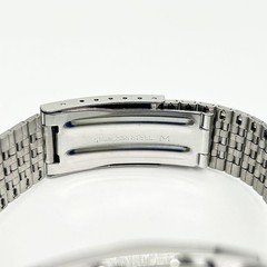 Orient Three Star Crystal X1143-55A Automatic Mens Watch 19cm Wrist Navy Dial