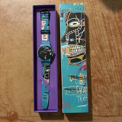 Swatch x Jean-Michel Basquiat Ishtar Wristwatch – never worn and with box