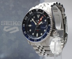 Full Set [MINT] SEIKO 5 Sports SSK001 4R34-00A0 Black Dial 42.5mm GMT AT Watch