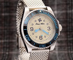 Diver Watch Automatic Seiko Mod Watch Ceramic Bezel Custom Watch Personalized