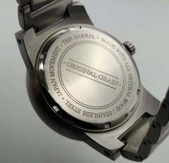 Original Grain The Barrel Men’s Two-Tone Stainless Steel & Wood Quartz Watch