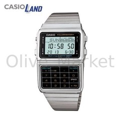 CASIO DBC-611-1DF Unisex Vintage Retro Digital Data Bank Calculator Watch