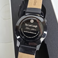 MR. JONES WATCHES THE LAST LAUGH XL TATTOO AUTO “RARE” MUST SEE UNIQUE WATCH