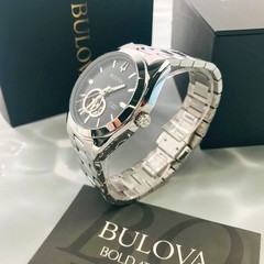 Bulova Surveyor 96A270 Automatic Men’s Watch with Open Heart Black Dial 42mm