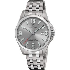 CALENDARIO TITANIUM Grey / Titanium Grey Dial Wristwatch F20696-2