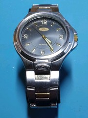 FORD MENS 41.5mm Swiss Luminous WATCH Official Licensed product SS Bracelet New