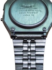 Casio A159W Digital Watch Module 593 Stainless Steel Alarm Chronograph Working