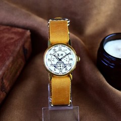 Soviet Watch Pobeda Chinese Character Vintage Mechanical Wristwatch Serviced